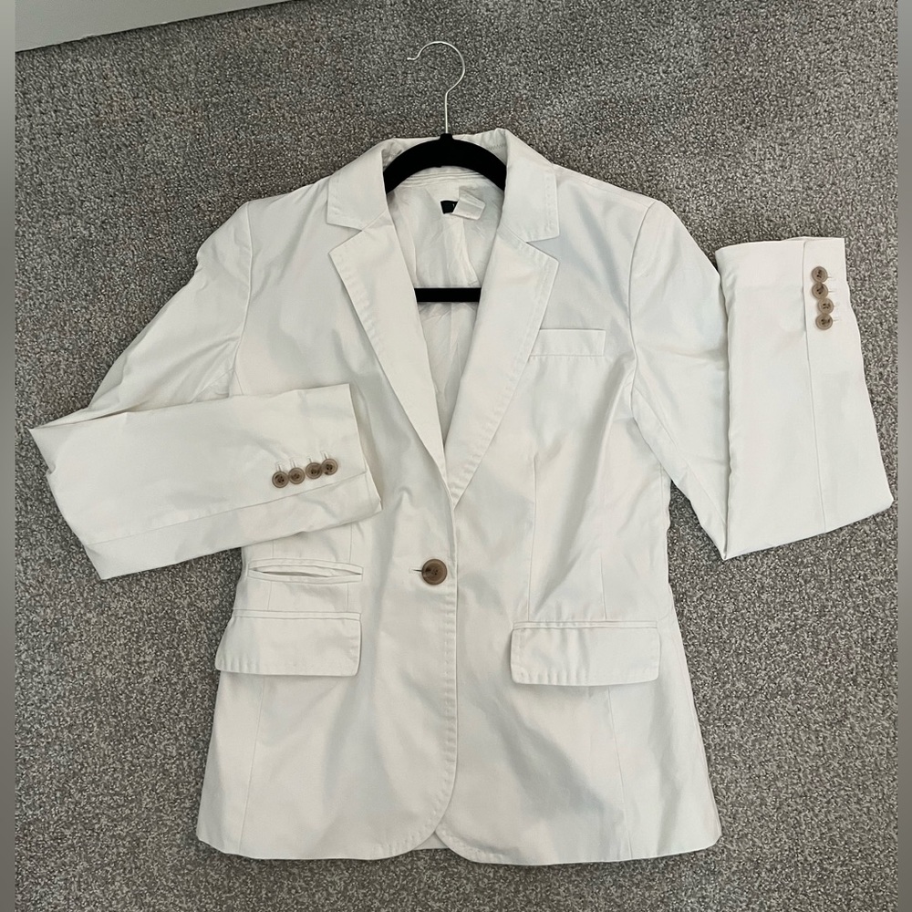 White blazer